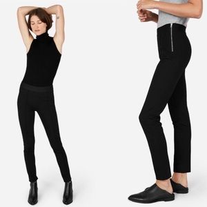 EVERLANE | The Stretch Ponte Skinny Pant Black 6